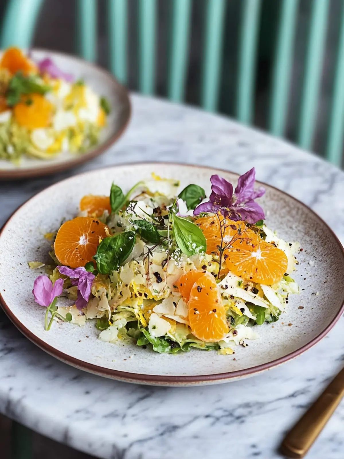 Fenchelsalat mit Orange und Sardellen