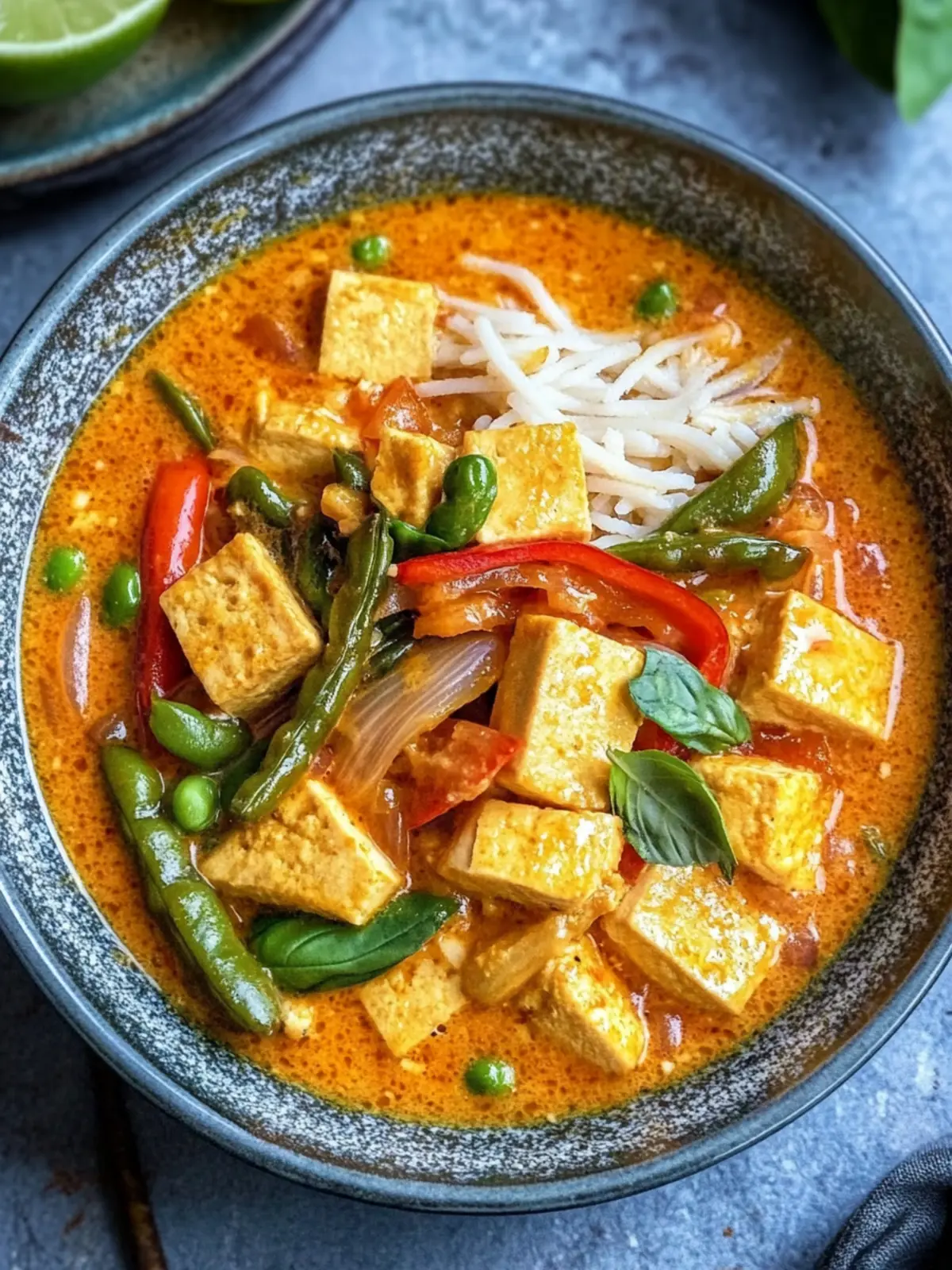 Thai Dschungelcurry mit Tofu
