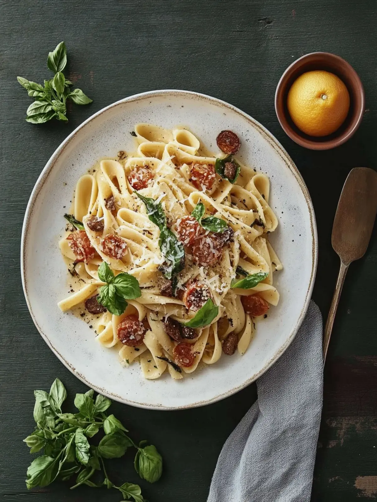 Pasta mit Feigen