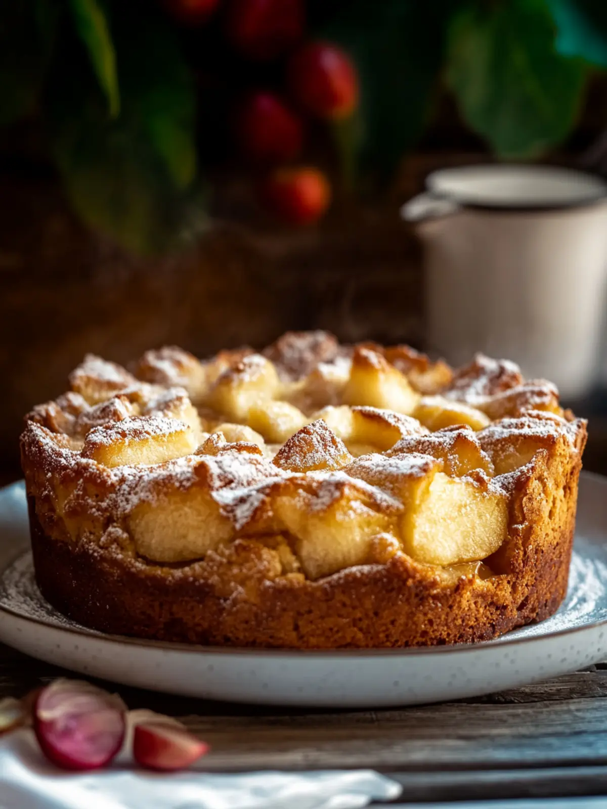 Saftiger Zimtschnecken Apfelkuchen