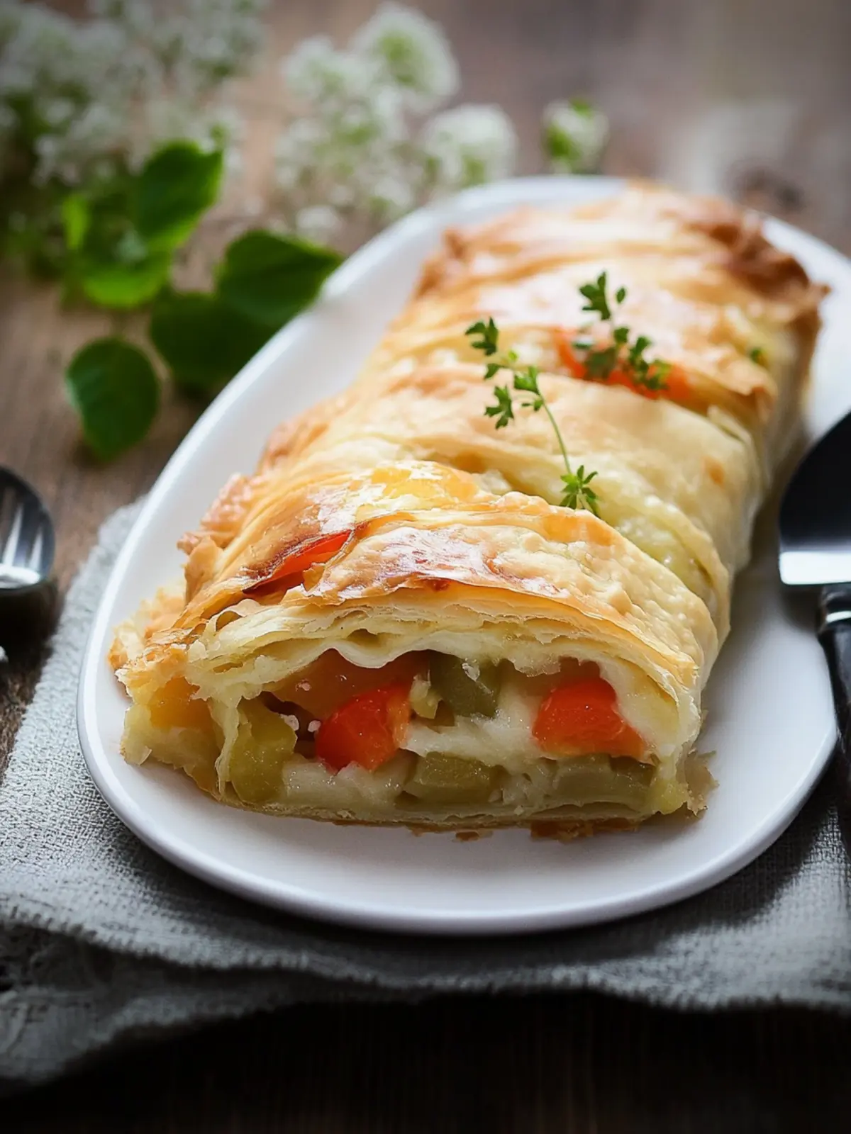 Gemüsestrudel