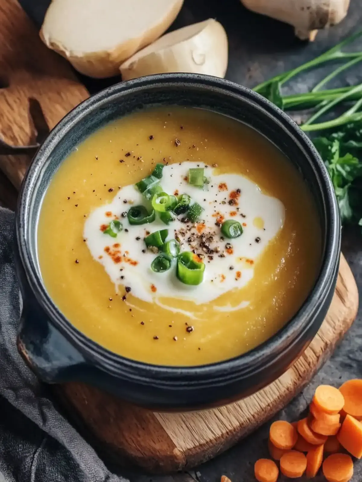 Kartoffel-Lauch-Suppe