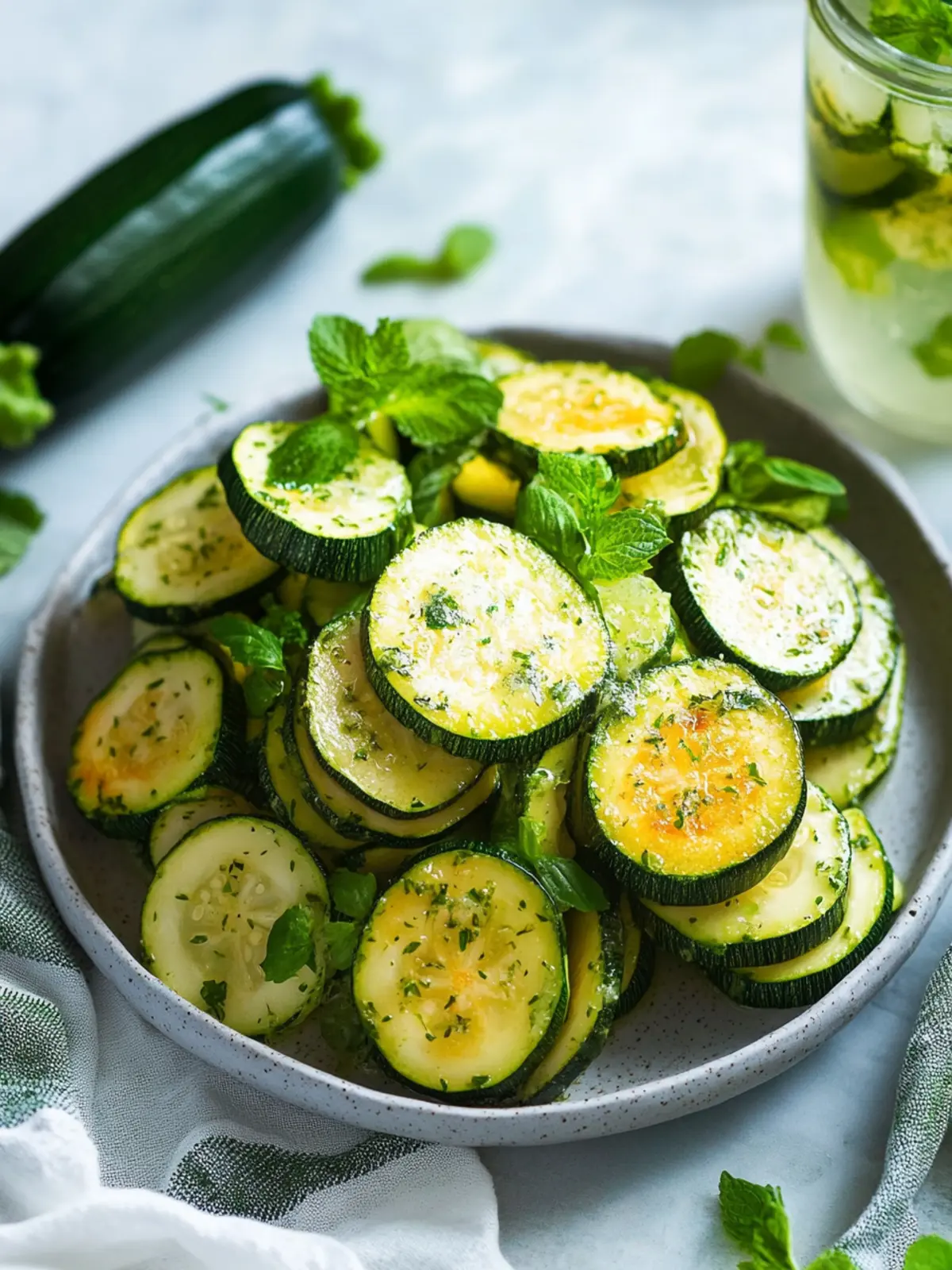 Gebackene Zucchini