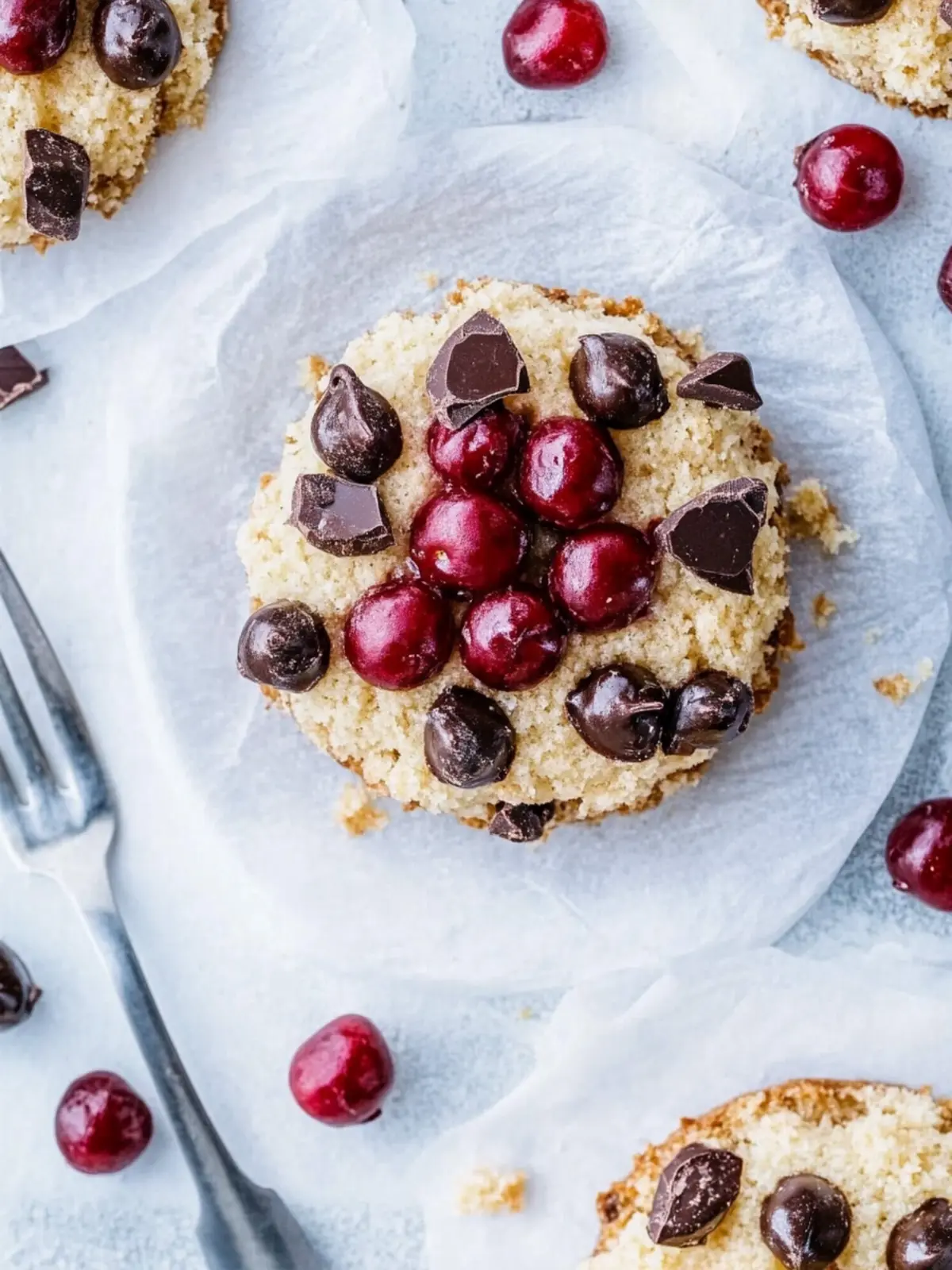 Gesunde Haferkekse mit Schokostückchen