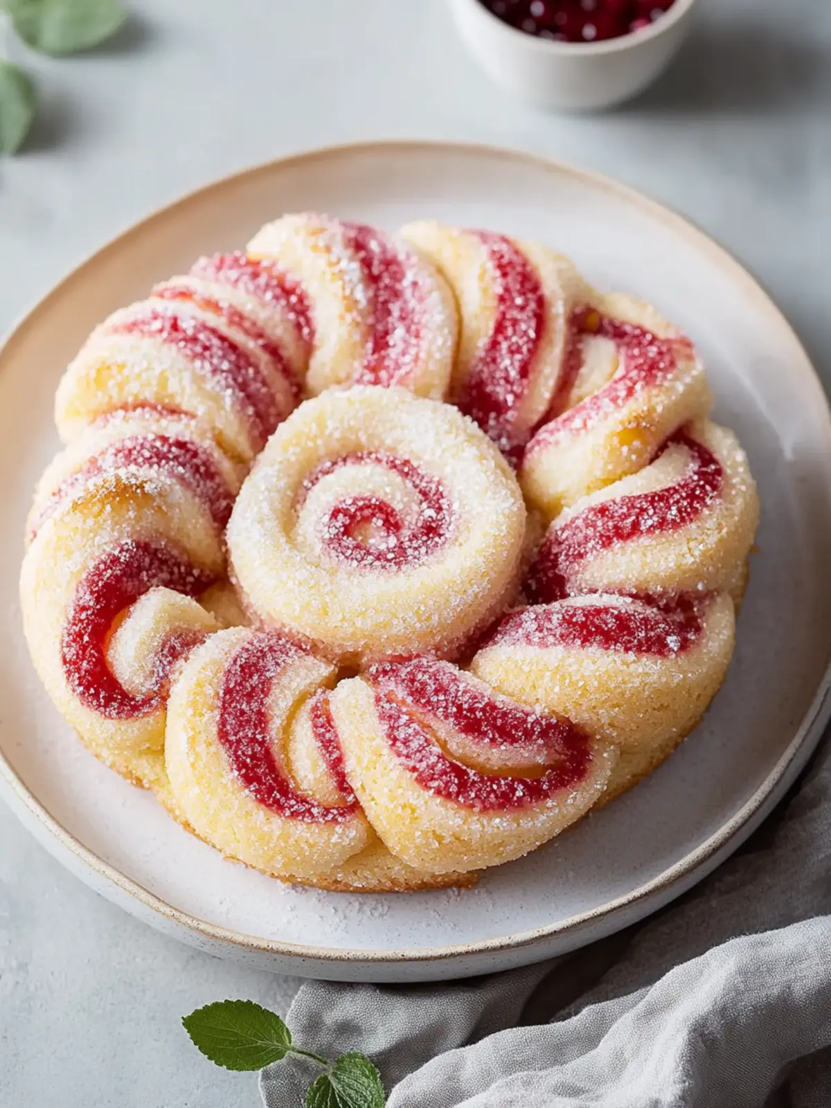 Himmlische Spiralplätzchen