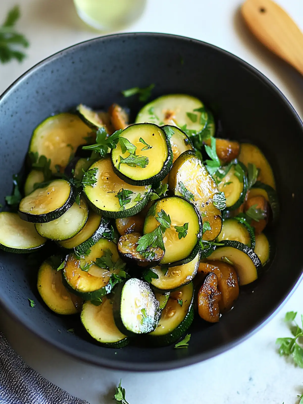 Zucchini-Pilz-Pfanne