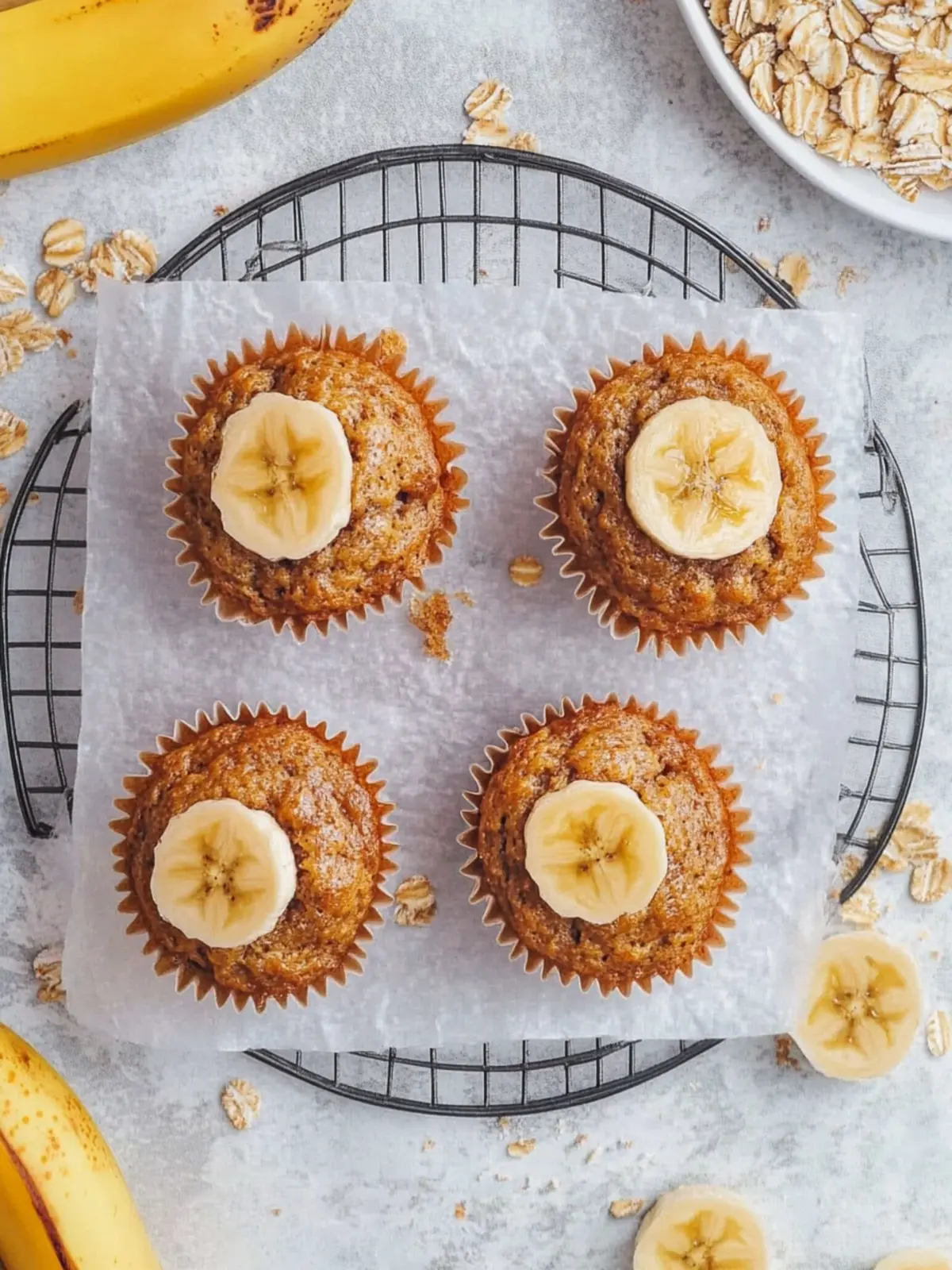 Bananen-Muffins