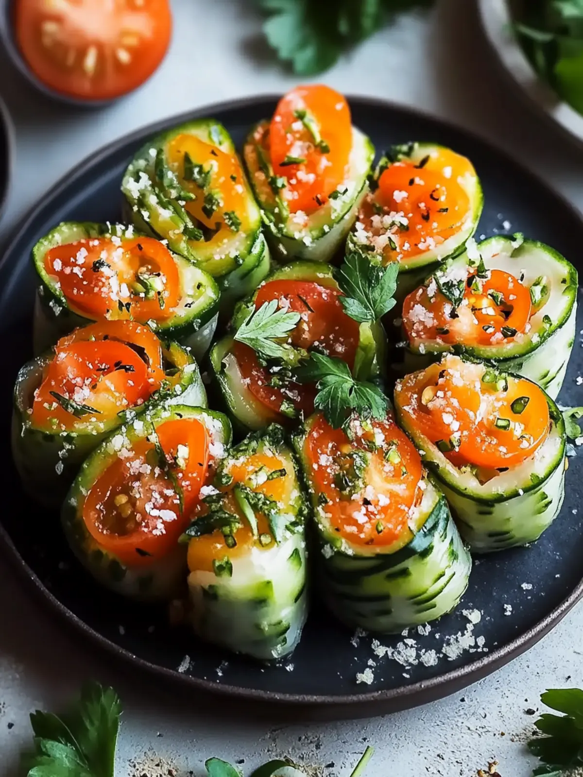 Gesunde Vegetarische Kohlrollen