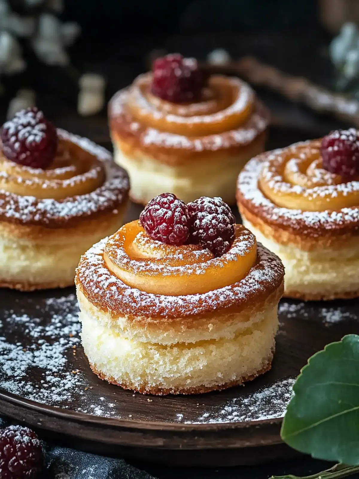 Mini-Zimtschnecken-Käsekuchen