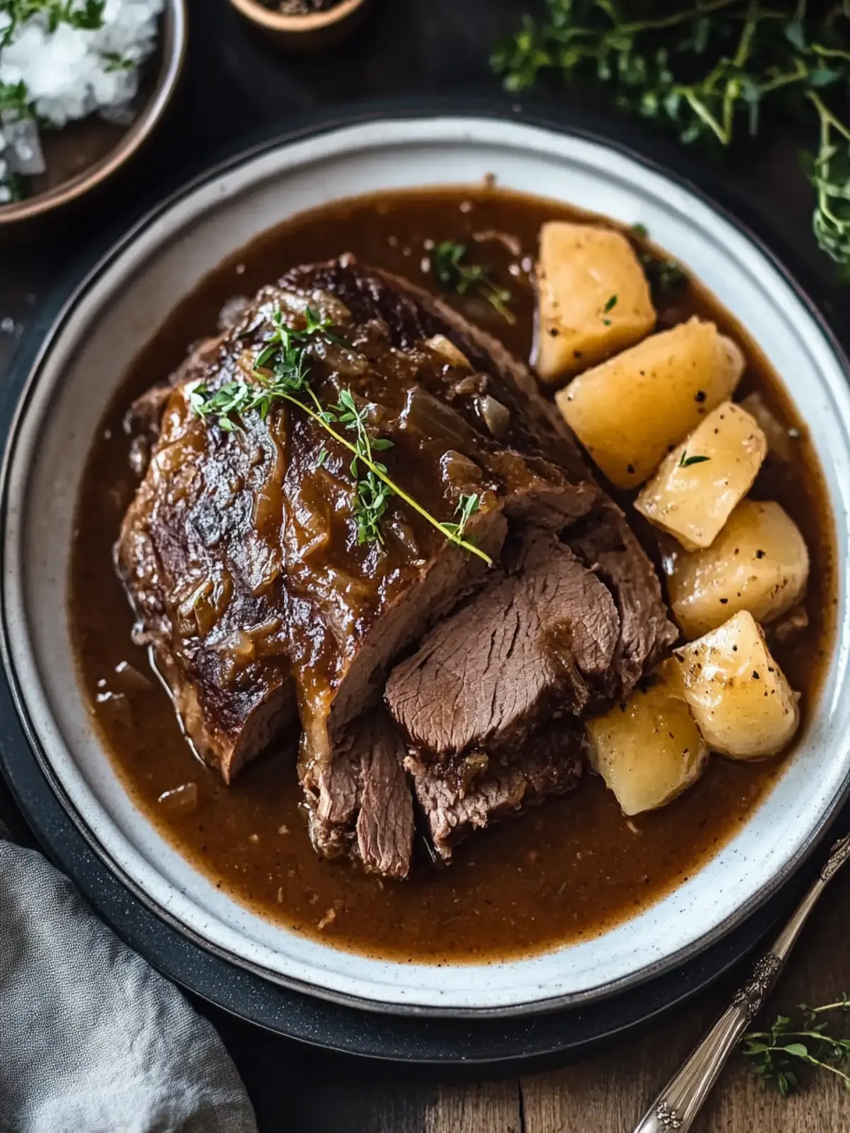 Sauerbraten aus dem Slow Cooker