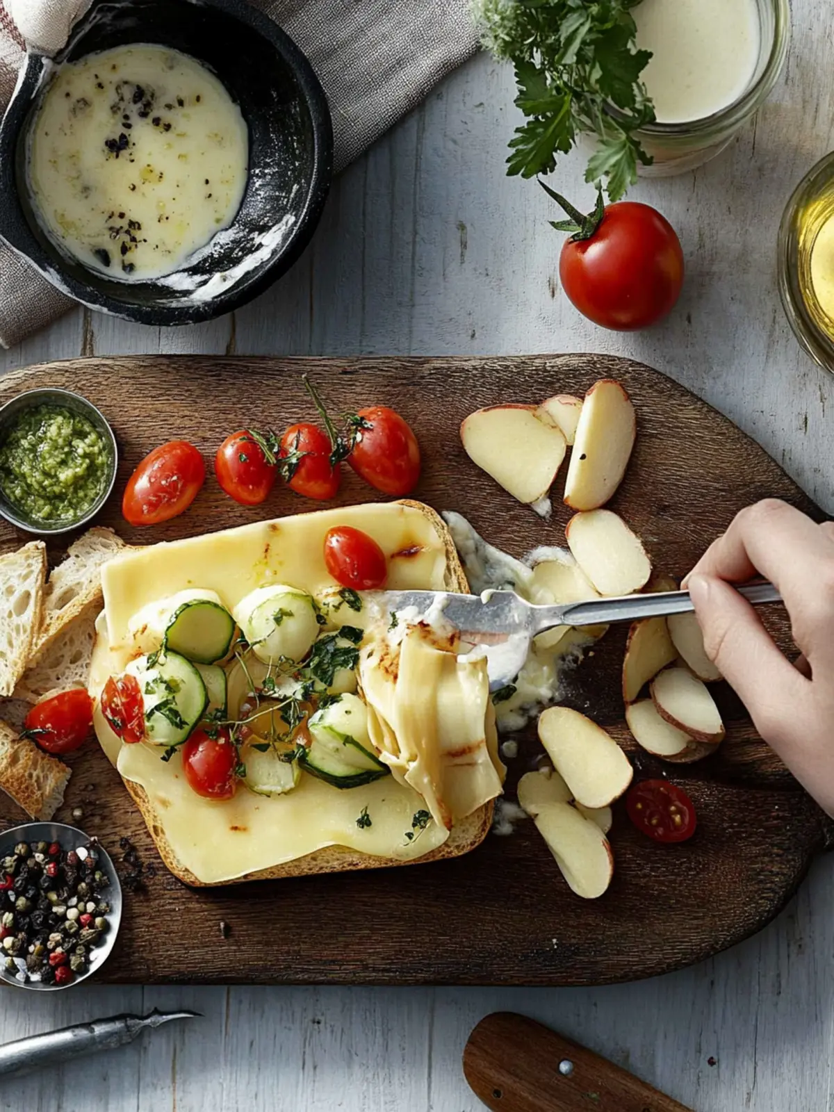 Raclette-Schnitten