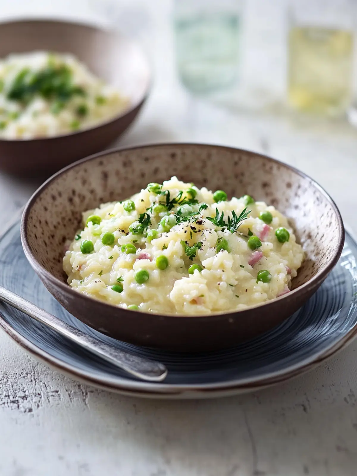 Risi e Bisi – Risotto mit Erbsen und Schinken