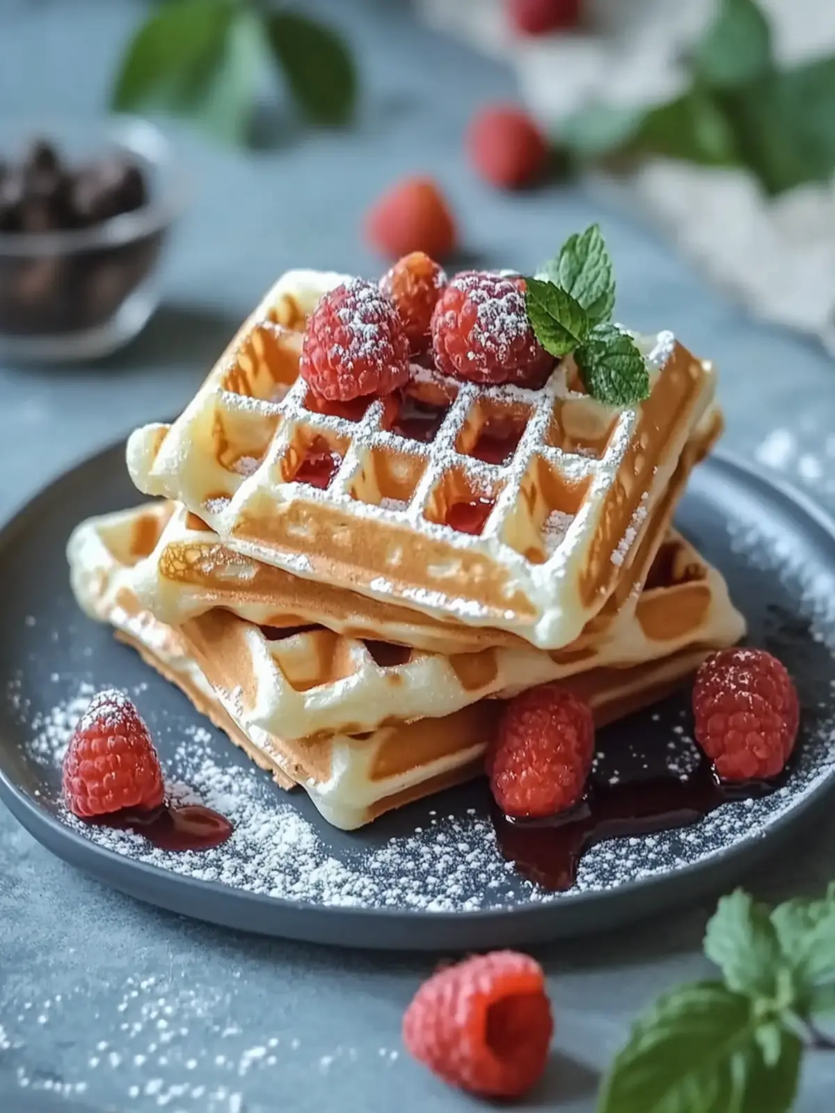 Glutenfreie Waffeln Rezept