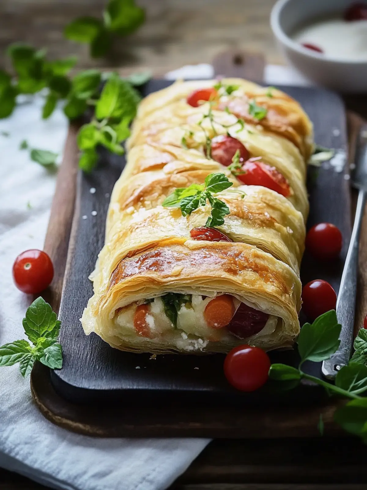 Gemüsestrudel