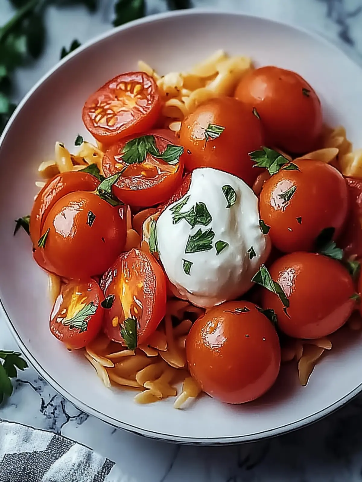 Griechischer Tomatenreis