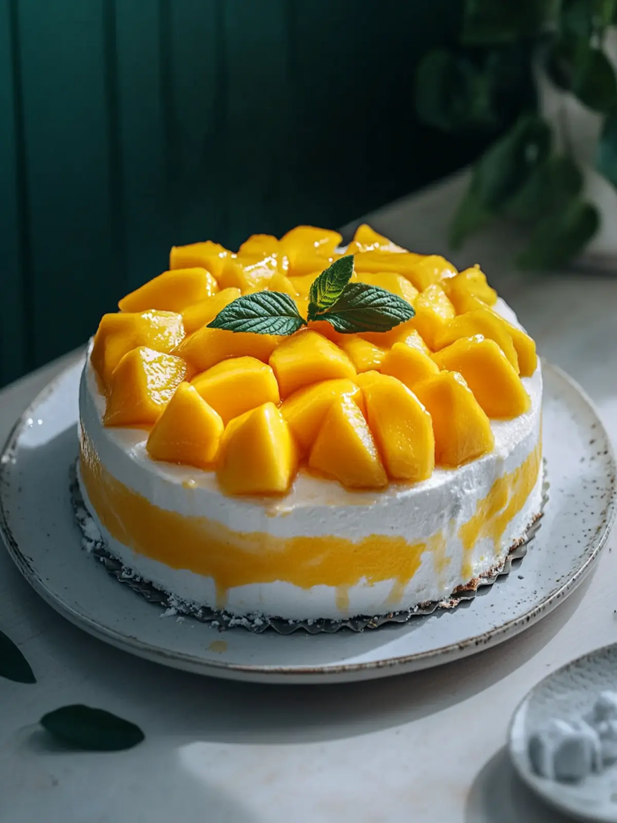 Saftiger Mango Kuchen