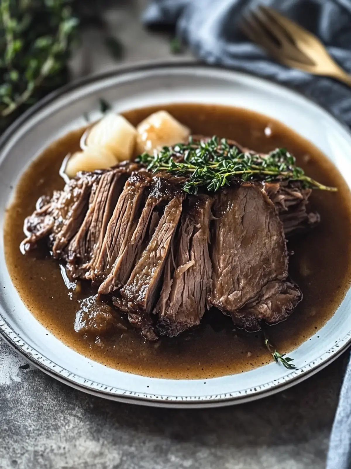 Sauerbraten aus dem Slow Cooker