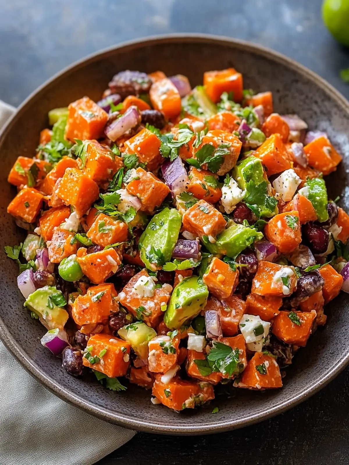 Mexikanischer Süßkartoffelsalat