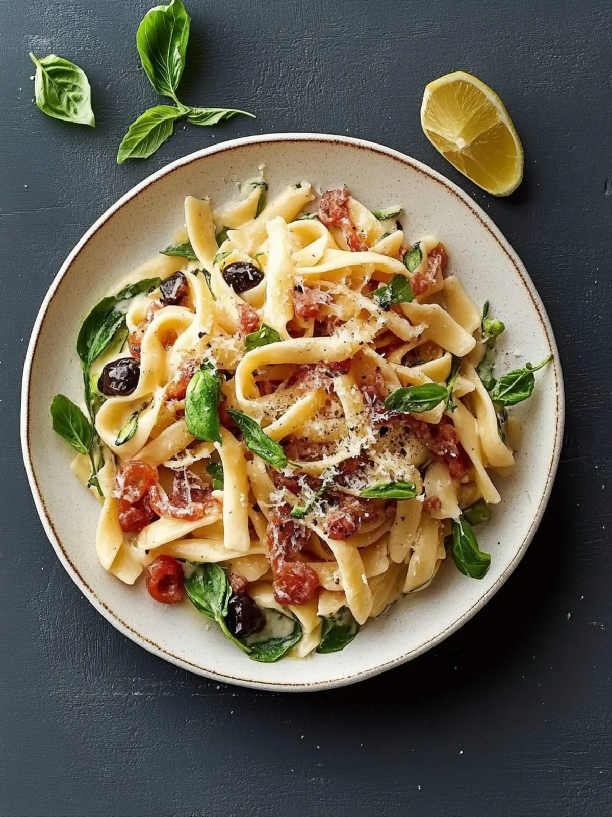 Pasta mit Feigen