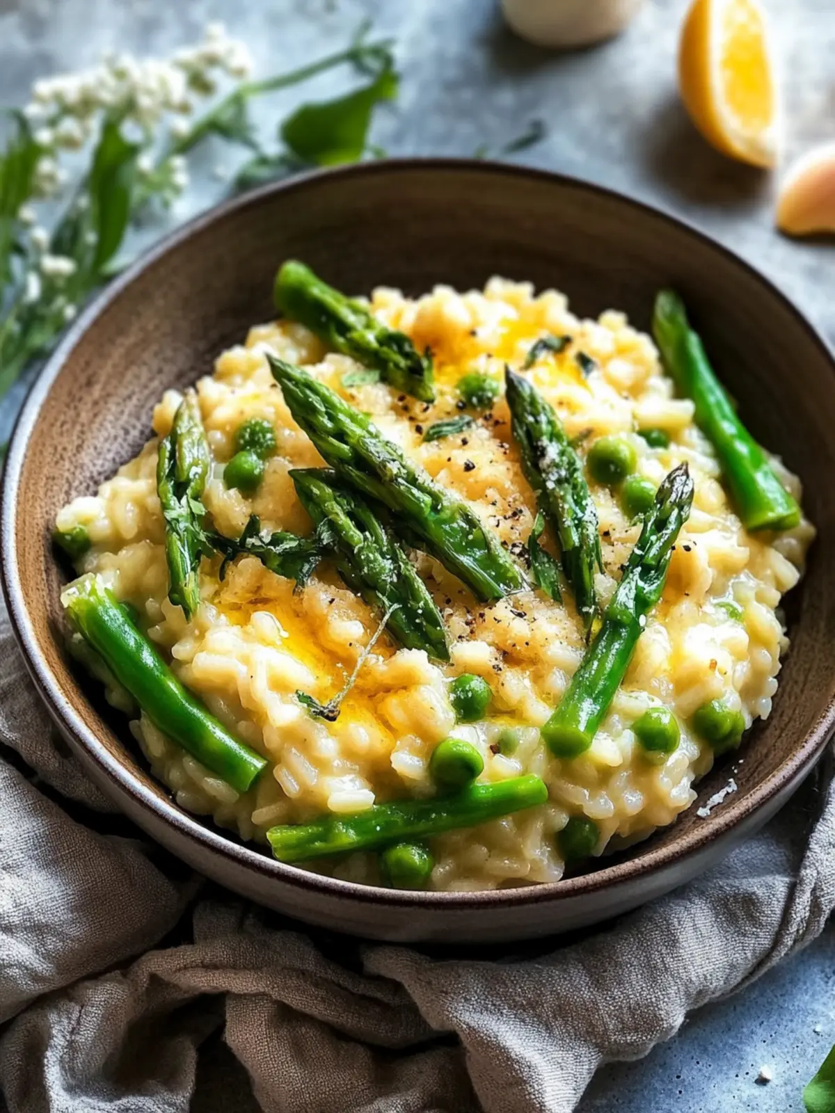 Spargel-Risotto: A creamy spring delight