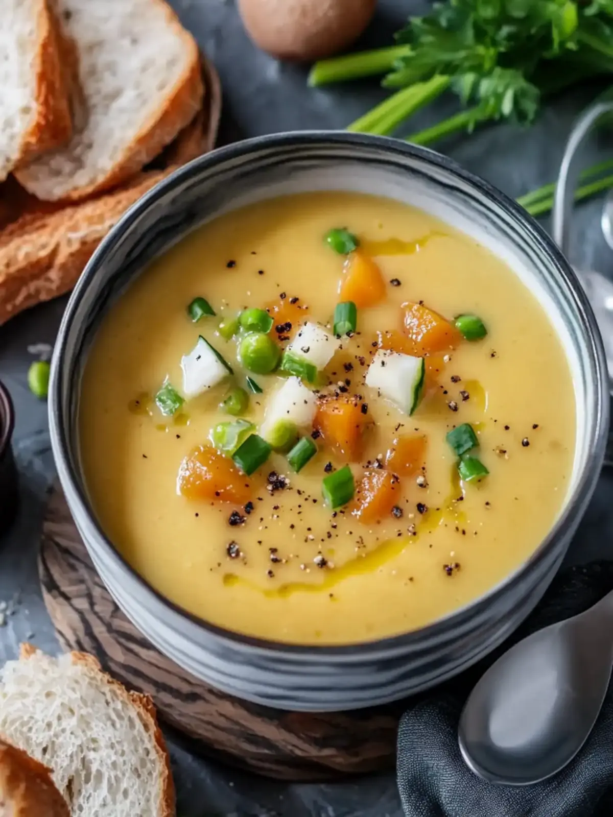 Kartoffel-Lauch-Suppe