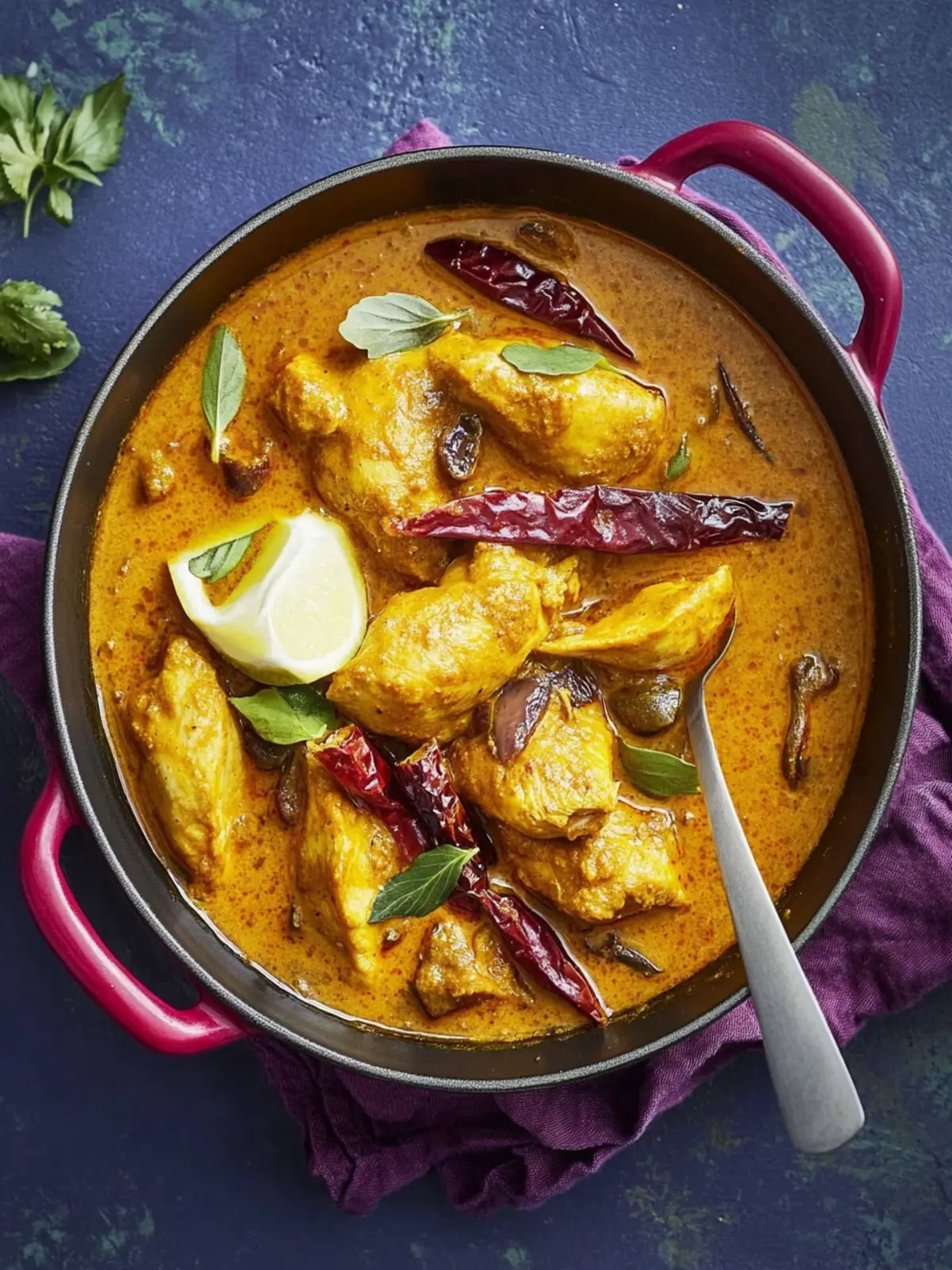 Hähnchen-Curry mit Zimt