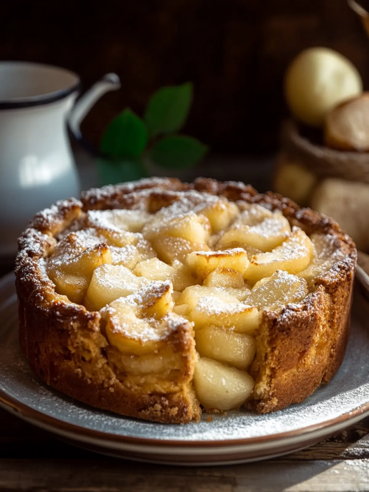 Saftiger Zimtschnecken Apfelkuchen