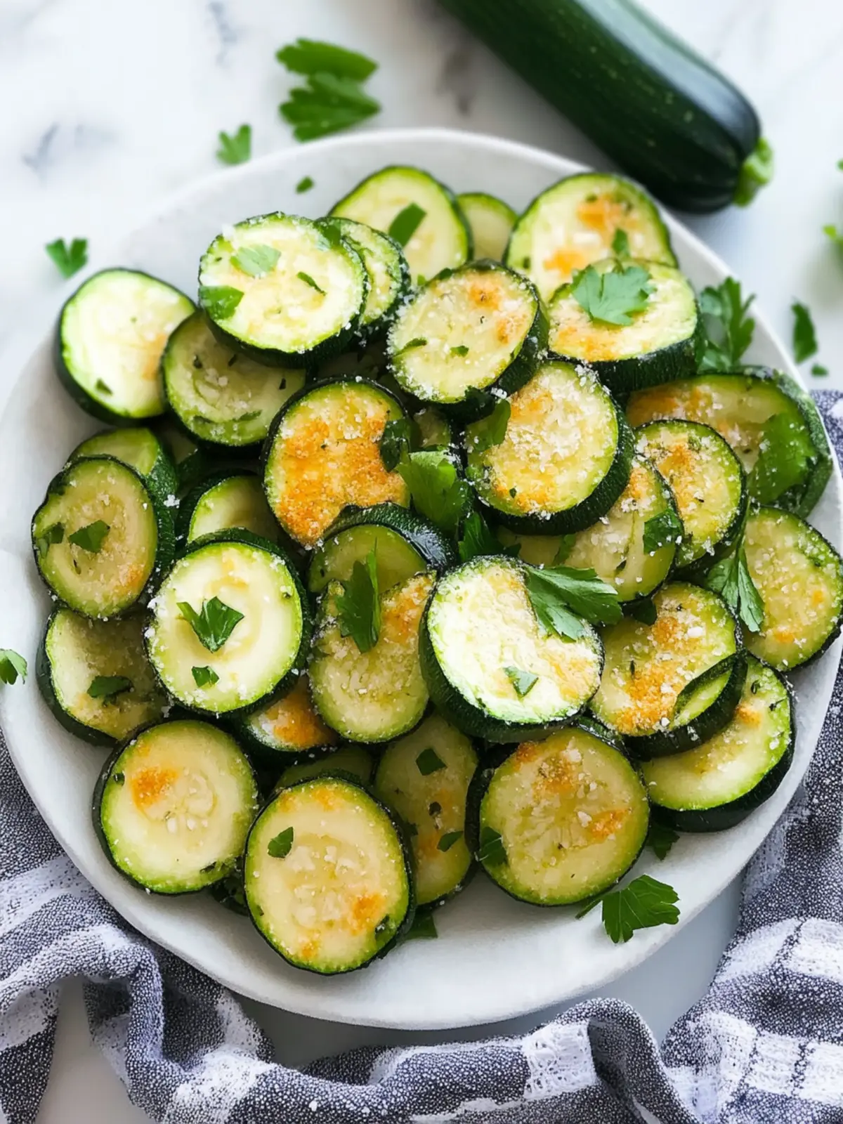 Gebackene Zucchini